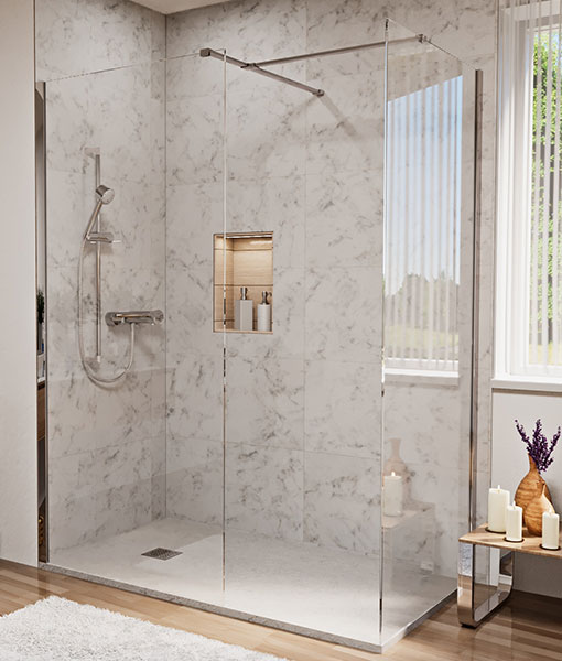 DALIA walk-in zuhanyfal