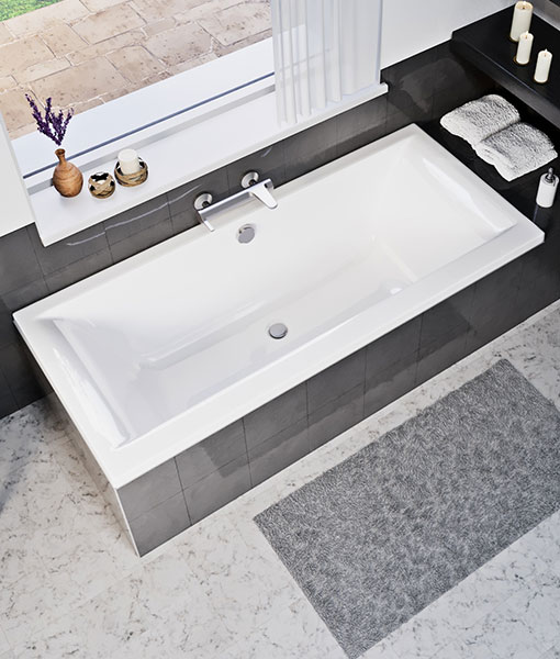 Petra lux egyenes kád