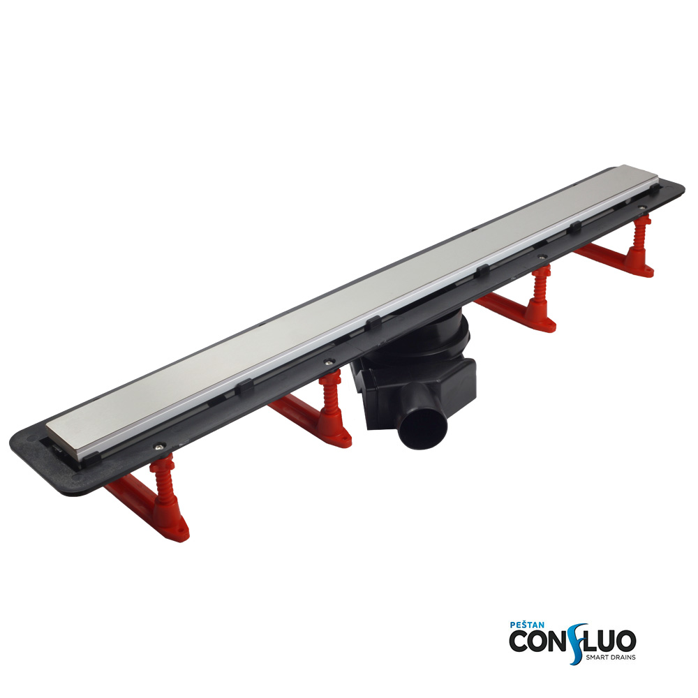 Confluo Frameless white glass product 1