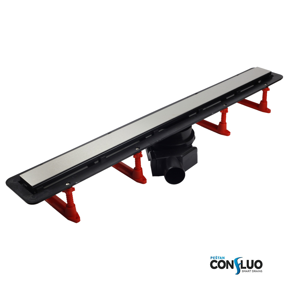 Confluo frameless black glass product 1