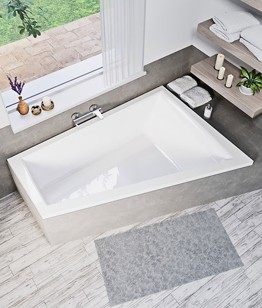 Amor aszimmetrikus kád