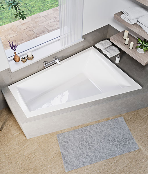 Amor slim aszimmetrikus kád