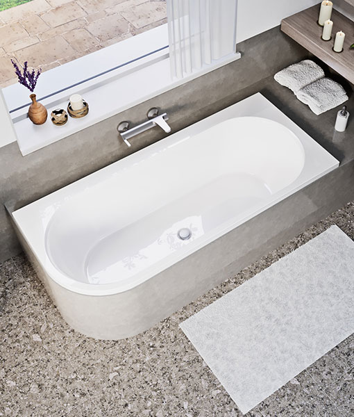 Aura aszimmetrikus kád