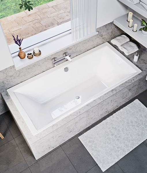 Dia slim egyenes kád