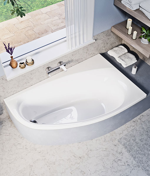 Karoline aszimmetrikus kád